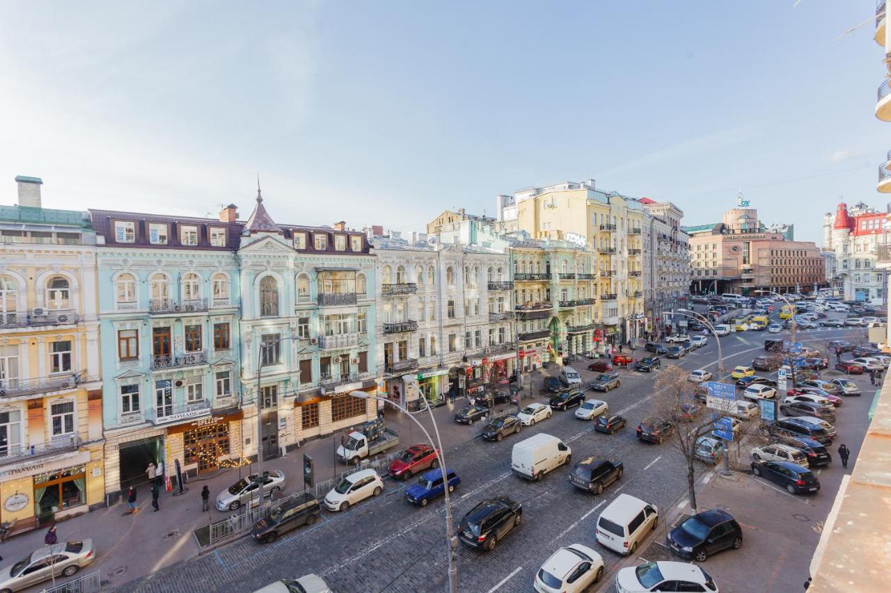 Apartment With Lovely View Kiev Exterior foto